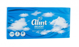 Servetele de hartie Alint Delicat, 2 Straturi, 100 servetele
