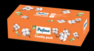 Servetele Faciale Pufina Family pack, 2 straturi, 150 Buc
