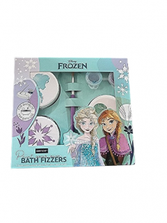 Set 3x sare de baie 50 g + set pictura 2x 2 ml, Frozen