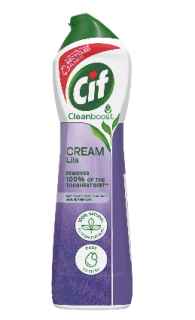 Solutie crema de curatat bucatarie, Cif, Cleanboost, 500 ml