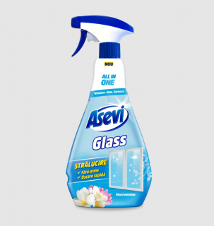 Solutie Geamuri Asevi Glass Stralucire 750 ml