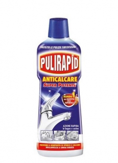 Solutie pentru curatat baie Pulirapid Anticalcar,500 ml