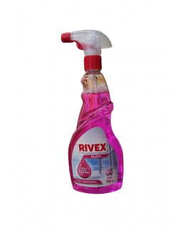 Solutie pentru curatat geamuri Rivex Glass Bujori 750 ml