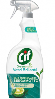 Solutie Pentru Geamuri cu Ulei Esential de Bergamota Cif, 650 ml