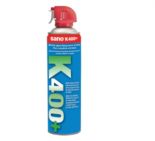 Spray insecticid cu aerosol impotriva insectelor zburatoare Sano 400+, 500ml
