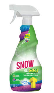 Spray pentru indepartarea petelor SNOW Oxi Color, 500 ml