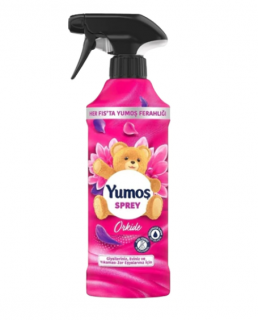 Spray Yumos pentru incaperi, haine, mobilier si tapiterie parfum de Orhidee, 450ml
