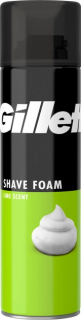 Spuma de ras Gillette Classic pentru barbati cu parfum de Lime, 200 ml