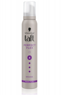 Spuma modelatoare Taft Flexible Styles, nivel fixare 4, formula vegana, 200 ml