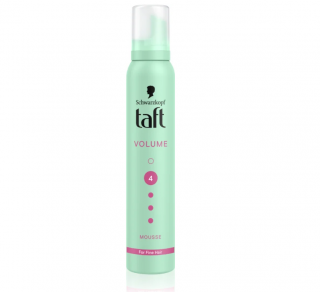 Spuma modelatoare Taft Mousse, nivel fixare 4, formula vegana, 200 ml