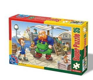 Super Puzzle Pinocchio 35 Piese  60389