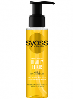 Ulei de par Syoss Beauty Elixir Absolute Oil pentru par deteriorat, 100 ml