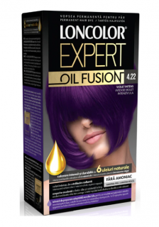 Vopsea de par permanenta Loncolor Expert Oil Fusion 4.22 Violet Intens,100 ml