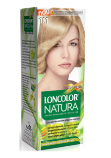Vopsea de par permanenta Loncolor Natura 11.1 Blond Deschis Cenusiu, 100 ml