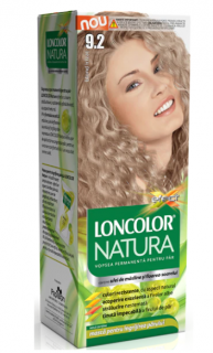 Vopsea de par permanenta Loncolor Natura 9.2 Blond irizat, 100 ml