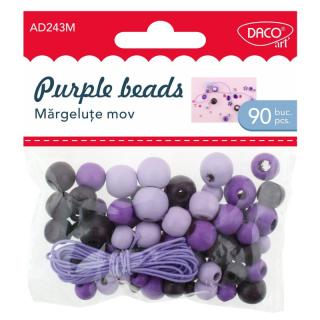 Accesorii craft - AD243 Margelute mov DACO