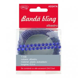 Accesorii craft - Banda Bling Albastru DACO AD247A