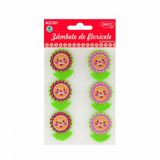 Accesorii craft - Zambete de floricele AD301