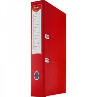 Biblioraft plastifiat 50 mm NOKI Rosu