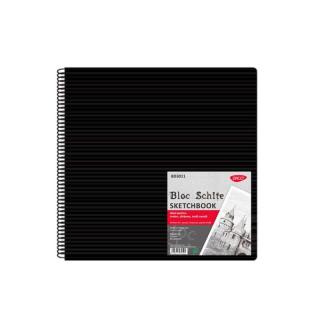 Bloc 30X30 Schite, Hartie Neagra, 110G, 80 file Daco BD3011