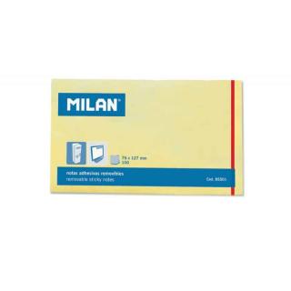 Bloc notes adeziv 125x75 Galben Pal Milan