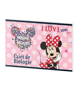 Caiet Biologie 24 file Minnie Mouse