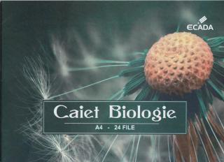 Caiet Biologie A4 24 file orizontal