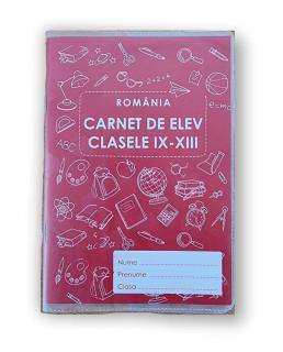 Carnet Note Elev Liceu, Coperta PVC 2024