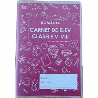 Carnet Note Elev V-VIII, Coperta PVC 2024