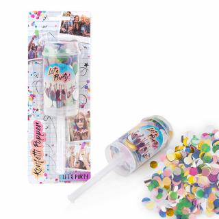 Confetti color, mini tub cu presiune, 17.8 cm, 12g