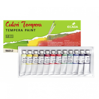 Culori tempera 12 culori 6ml tub