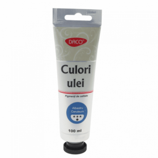 Culori ulei, 100 ml Albastru Ceruleum