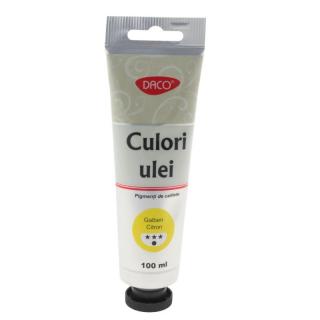 Culori ulei, 100 ml Galben Citron