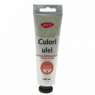 Culori ulei, 100 ml Portocaliu