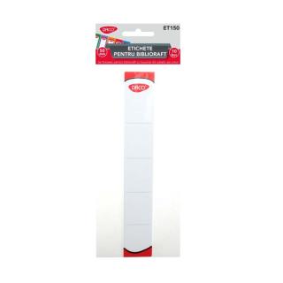 Etichete carton set 10 , pentru biblioraft 50MM