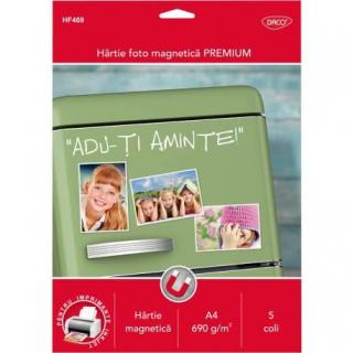 Hartie Foto Magnetica A4 690g 5coli Daco (HF469)