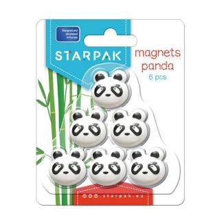 Magneti Panda, 6 buc set - STARPAK