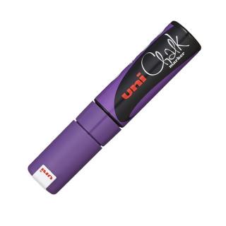 Marker creta lichida UNI Chalk, 8mm, VIOLET