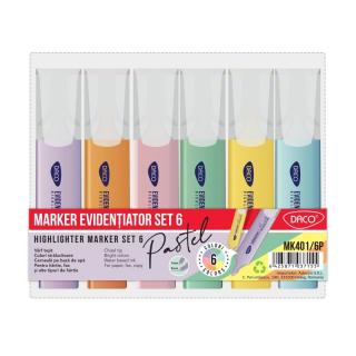 Marker Evidentiator Pastel Set 6