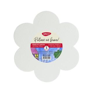 Panza pictura pe carton Model floare Set 5, Daco