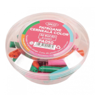 Patron color set 50buc cutie plastic