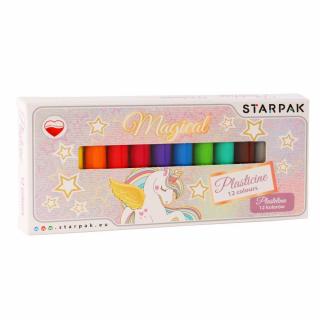 Plastilina Unicorn, 12 culori set