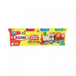 Plastilina usoara 4x130g FATIH