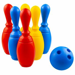 Set Bowling, 6 Piese cu Minge Si Suport