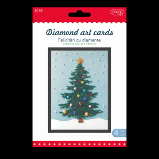 Set creativ - SC721 Felicitari cu diamante
