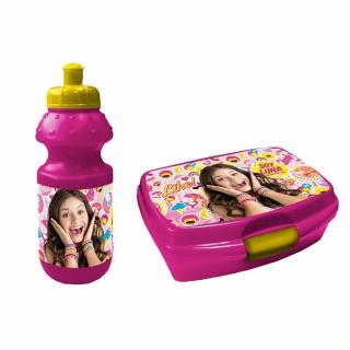 Set: Sticla apa + cutie sandwich, Soy Luna - DERFORM