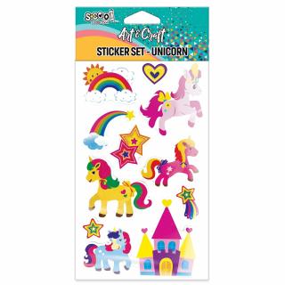 Stickere 3D - Unicorn (SC2804)