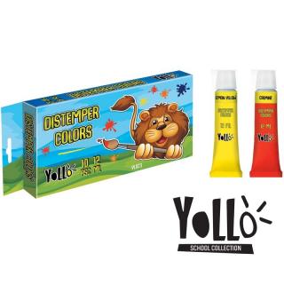 Tempera, 12 ml, 10 culori set - S-COOL