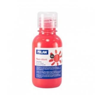 Tempera 125ml fluorescenta Rosu Coral