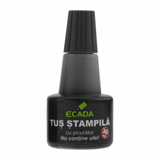 Tus stampila 30ml ECADA Negru